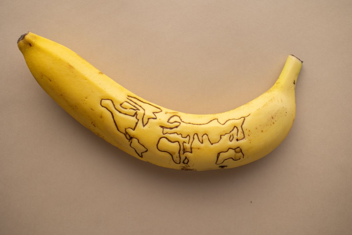 Bazgroły na bananie